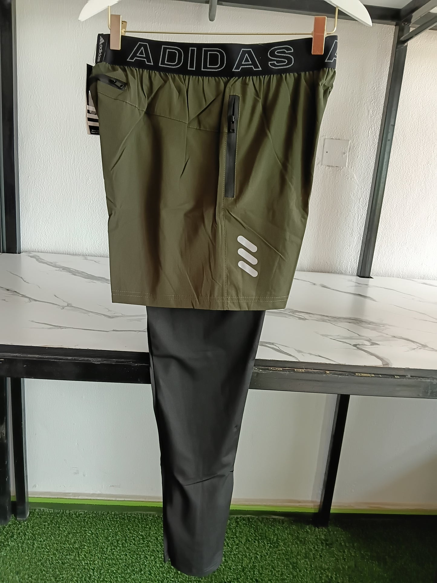Shorts with long Tights