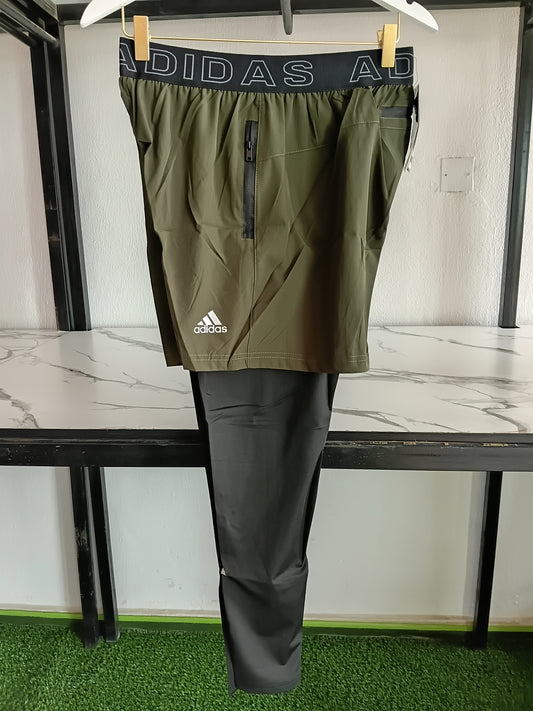 Shorts with long Tights